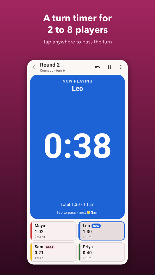 Board Game Timer screenshot 1