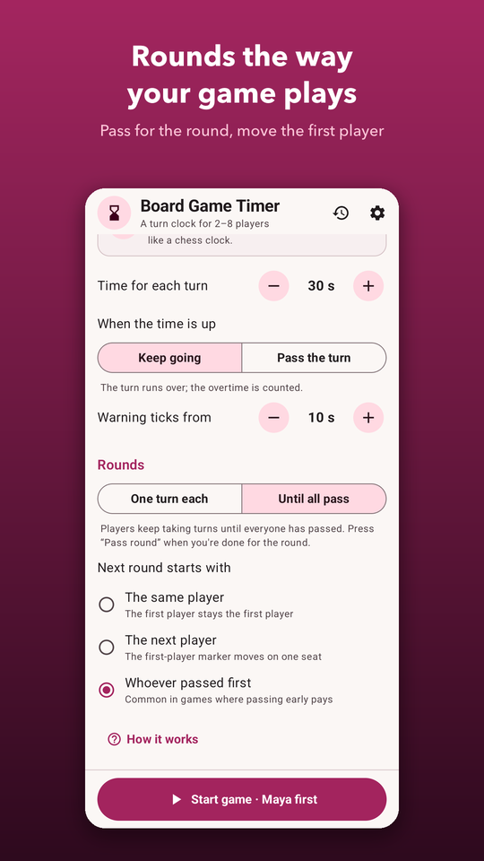 Board Game Timer screenshot 5