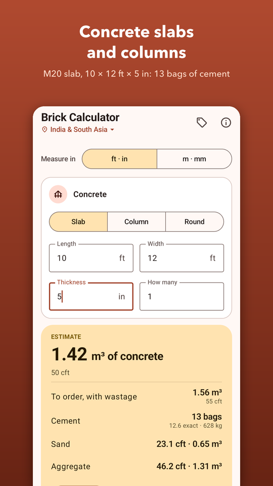Brick Calculator screenshot 5
