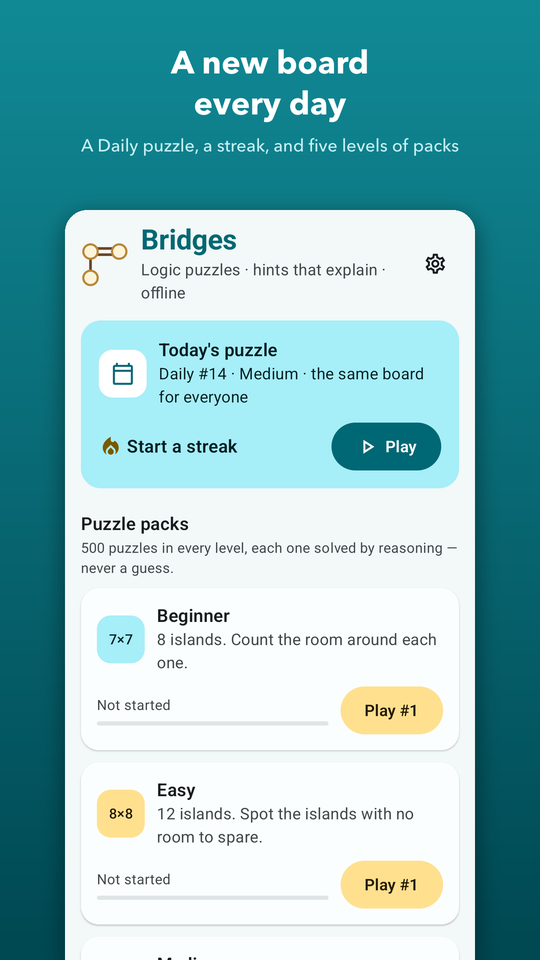 Bridges screenshot 1