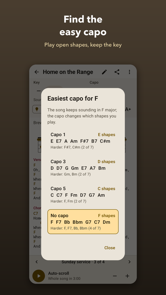 Chord Transposer screenshot 2
