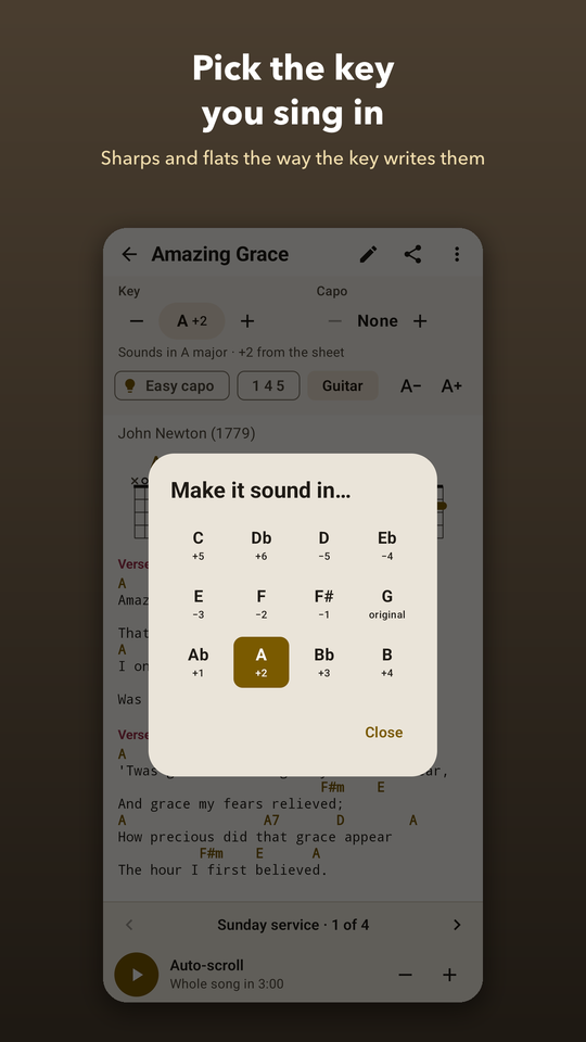 Chord Transposer screenshot 3