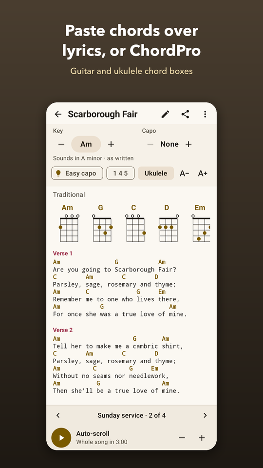 Chord Transposer screenshot 5