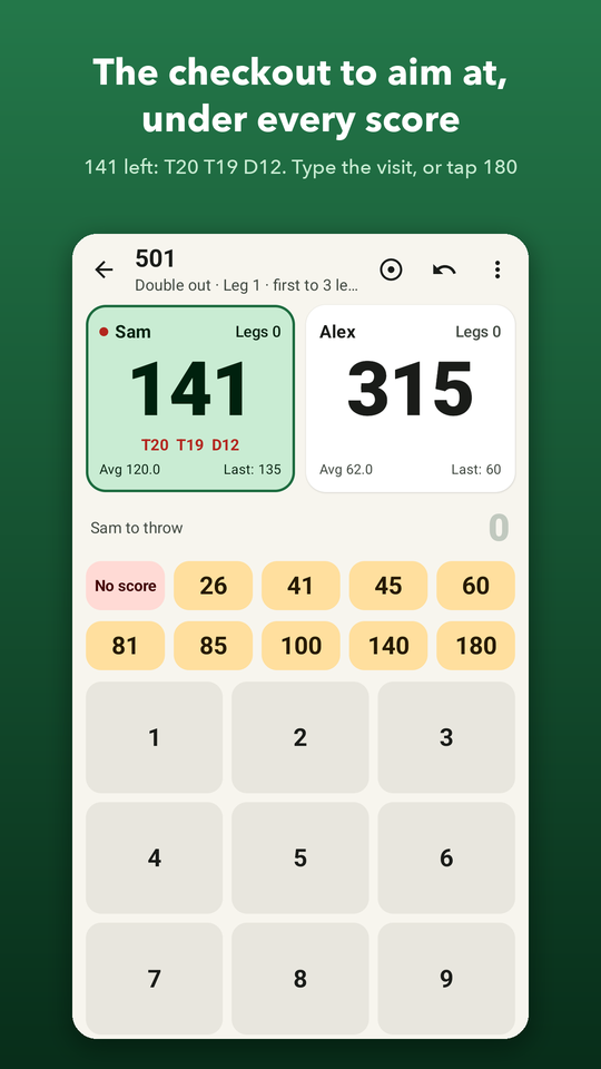 Darts Scorer screenshot 1