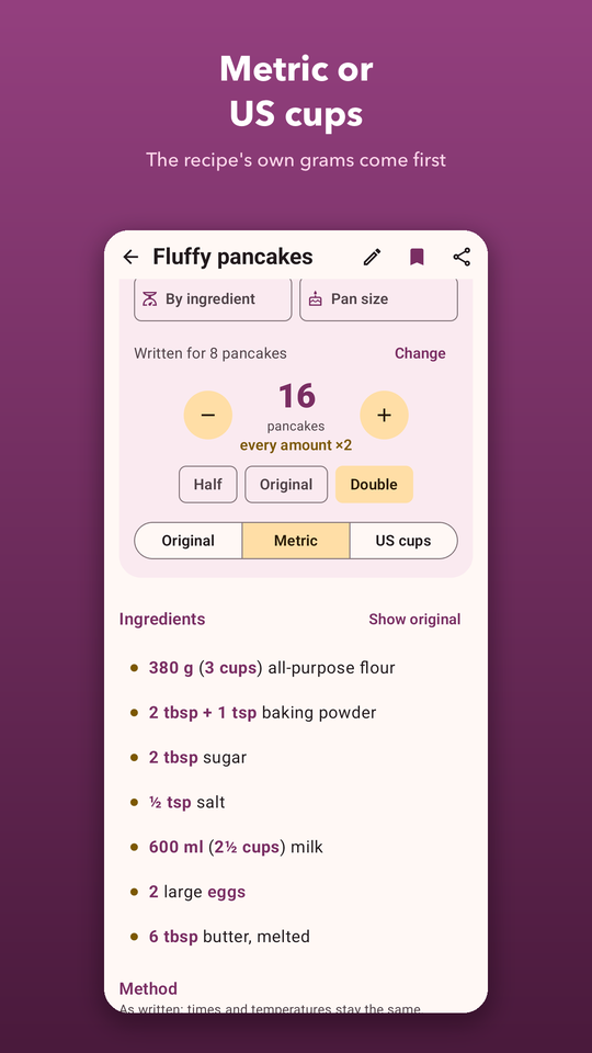 Recipe Scaler screenshot 5