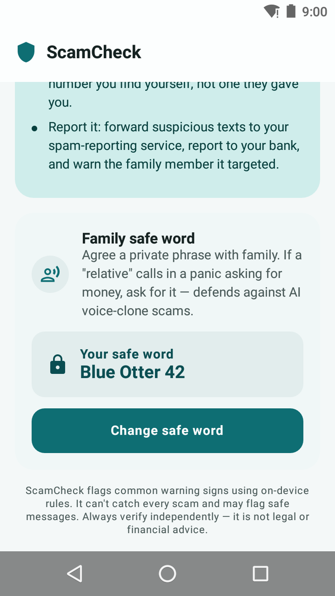 ScamCheck screenshot 4