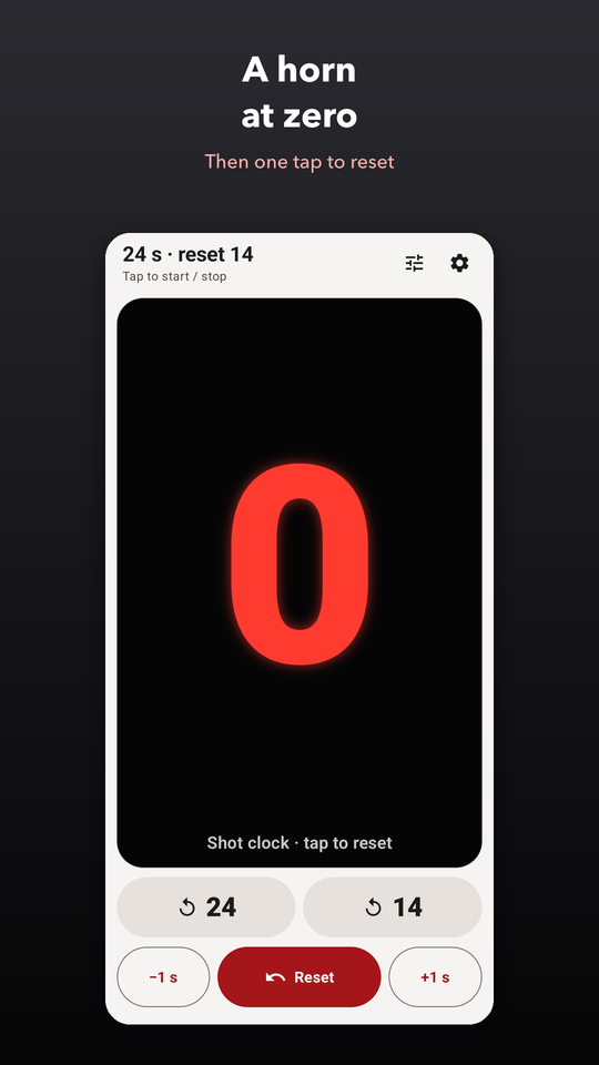 Shot Clock screenshot 3
