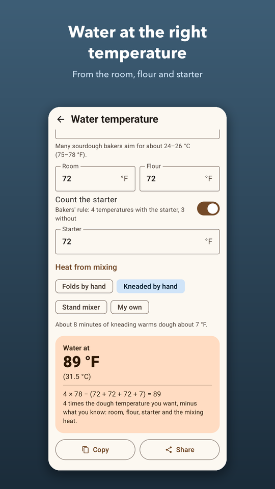 Sourdough Calculator screenshot 5
