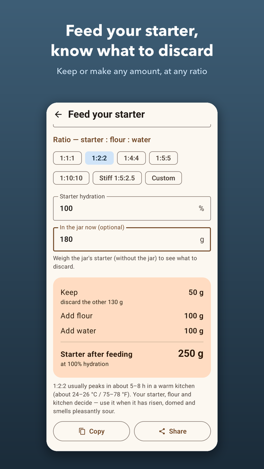 Sourdough Calculator screenshot 6