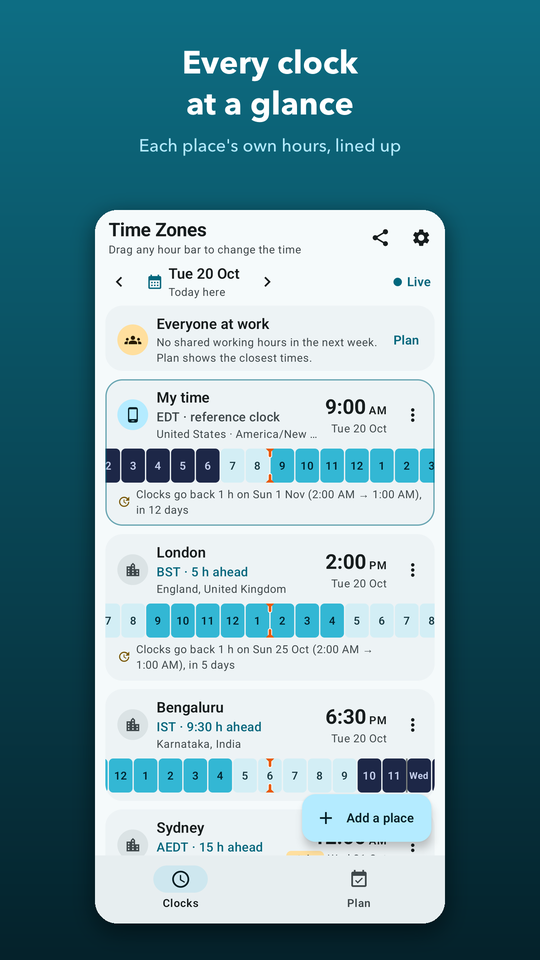 Time Zone Converter screenshot 1