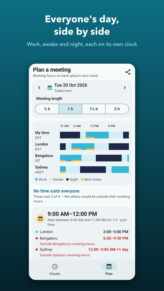Time Zone Converter screenshot 3
